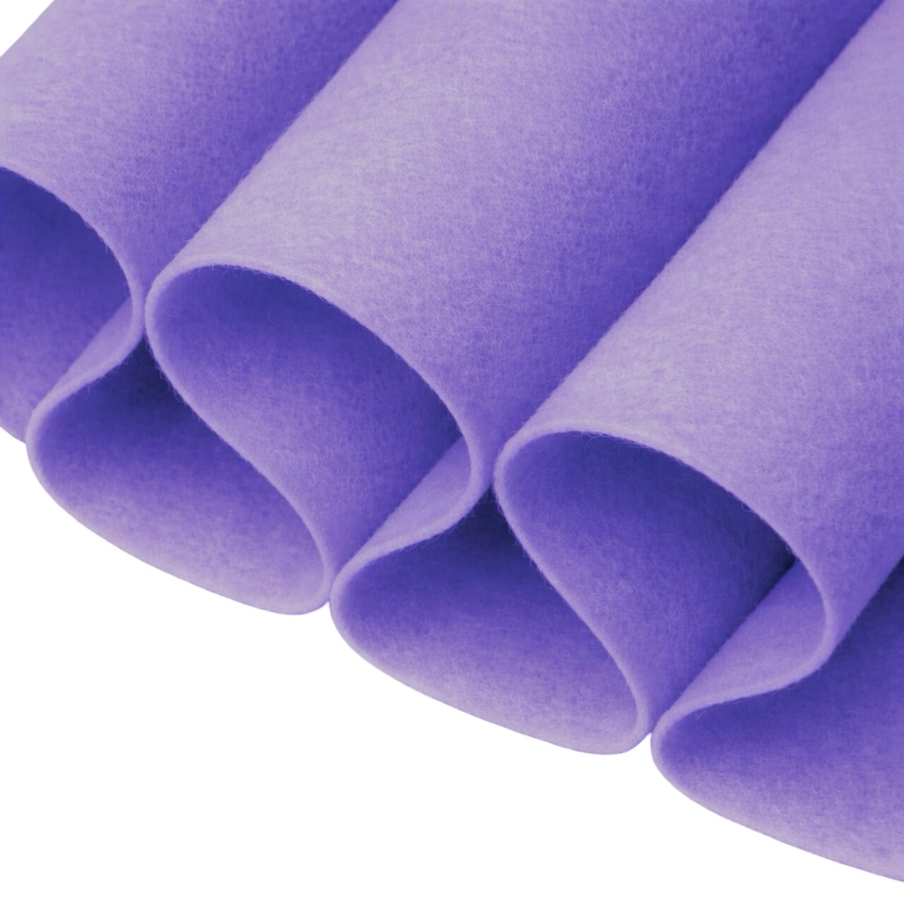 FabricLA Craft Felt Fabric - 36" X 36" Inch Wide & 1.6mm Thick 1 Square Yard Felt Fabric - Use This Soft Felt for Crafts - Lavender A039